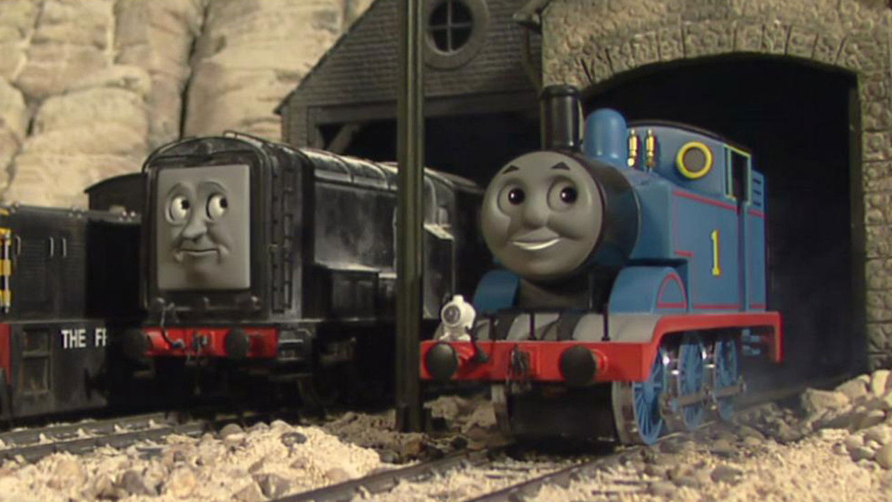 Thomas & Friends: Steamies vs. Diesels backdrop