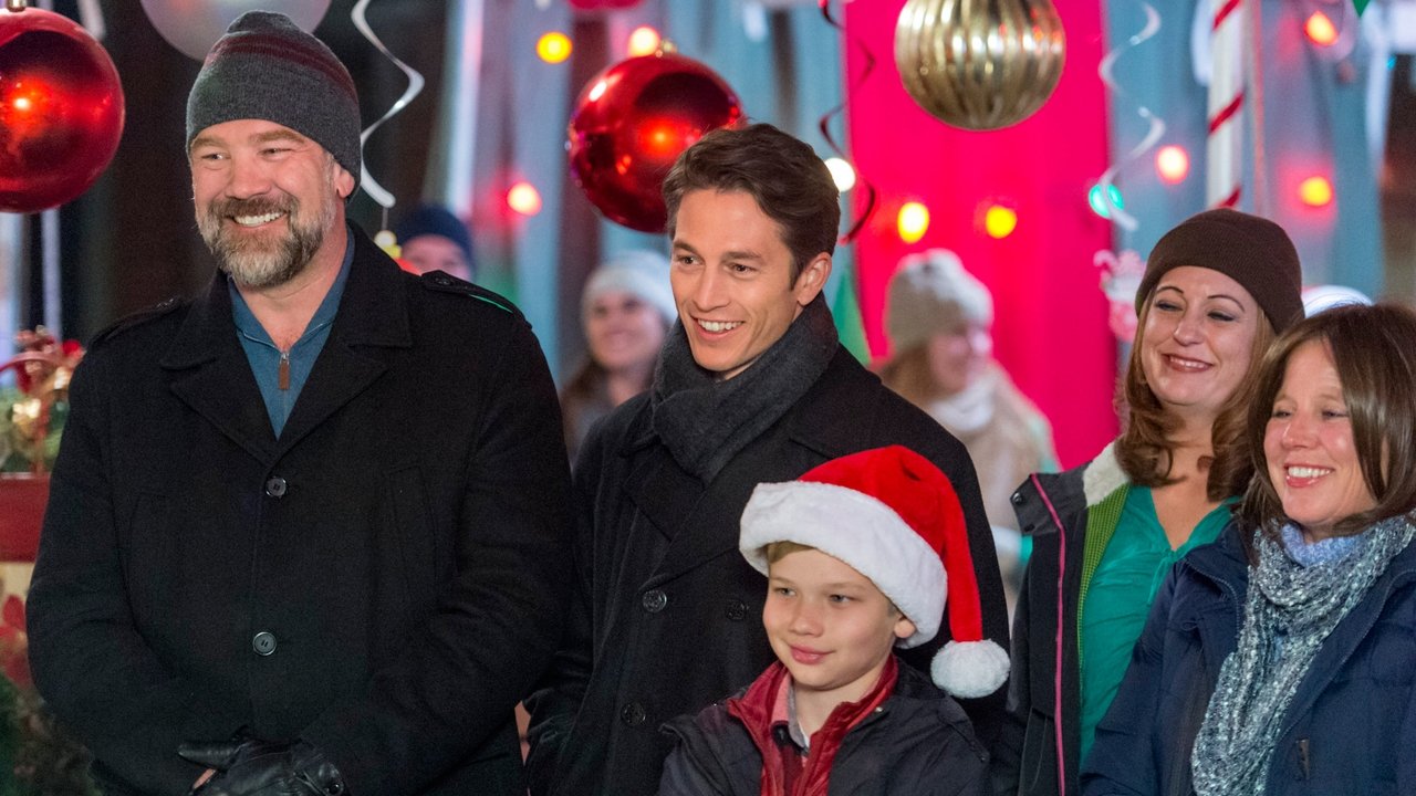 Sharing Christmas backdrop