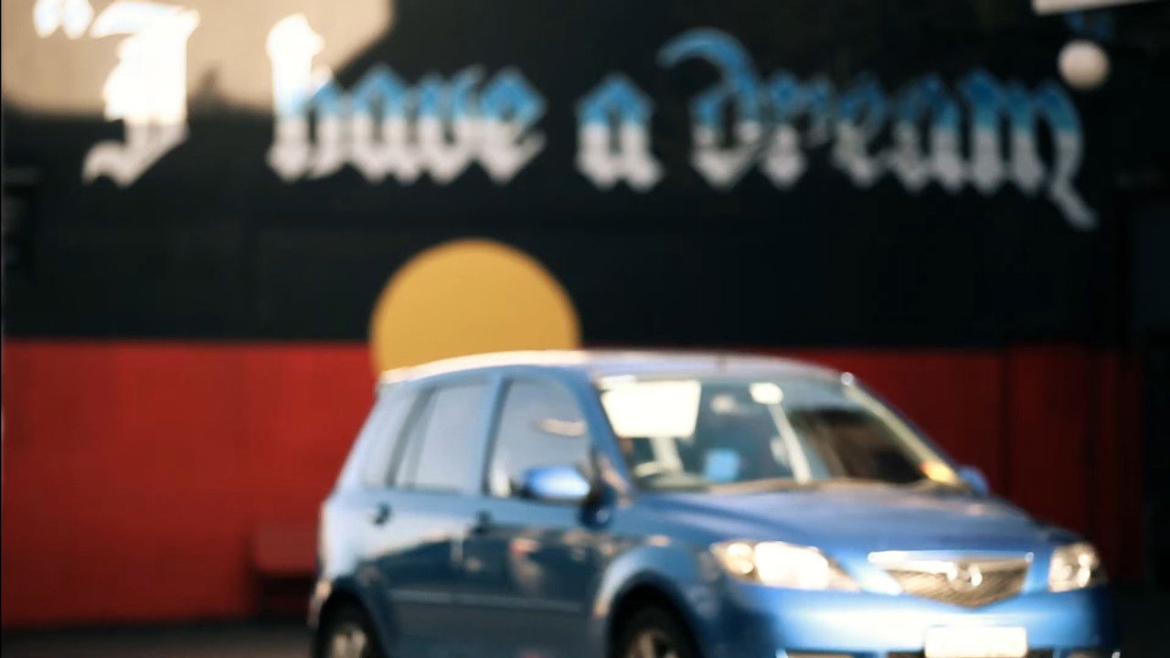 I Have a Dream - The Making of a Mural backdrop