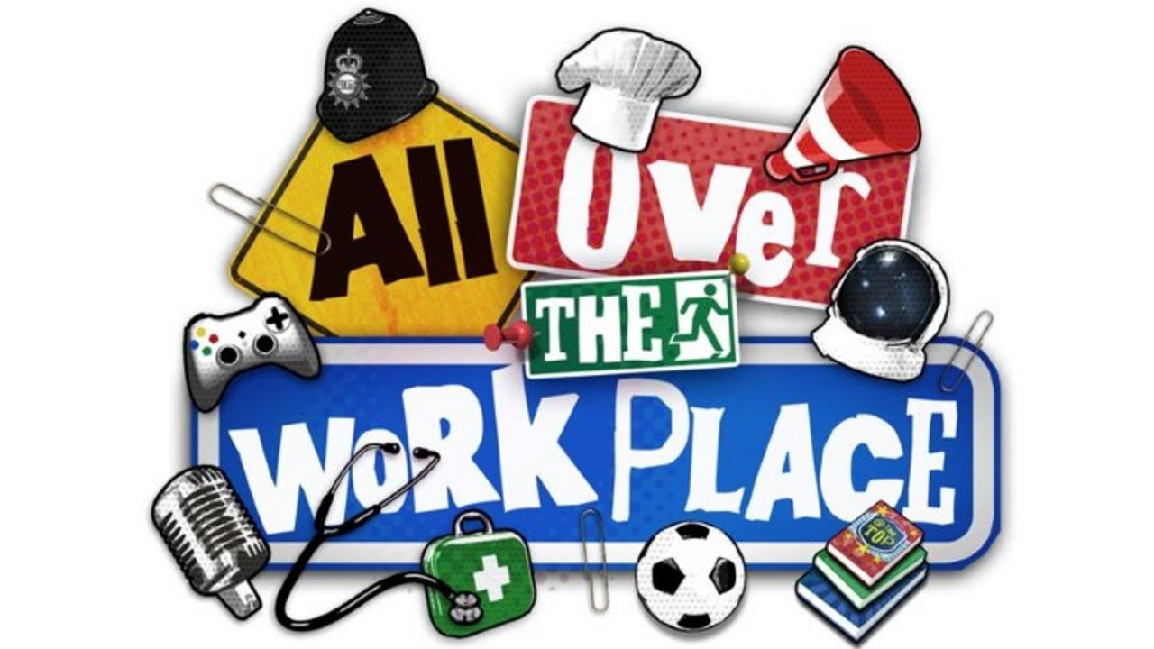 All Over The Workplace backdrop