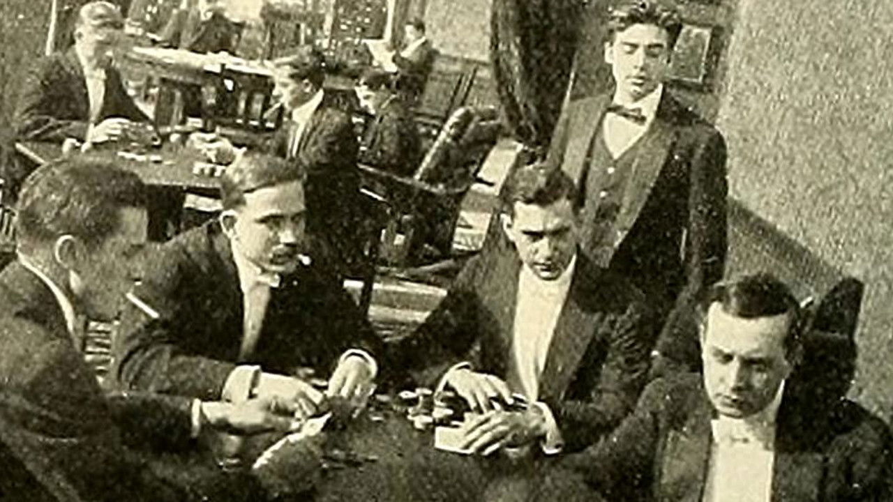 A Stolen Identity backdrop