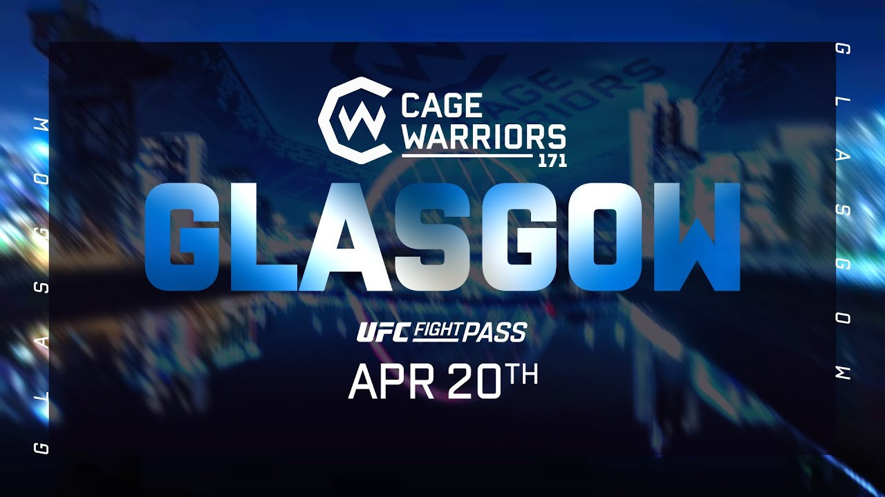 Cage Warriors 171: Glasgow backdrop