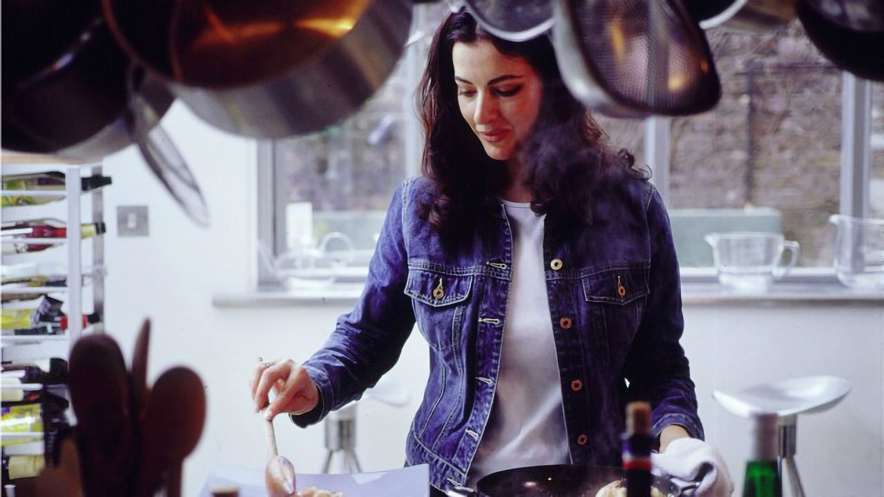 Nigella Bites backdrop