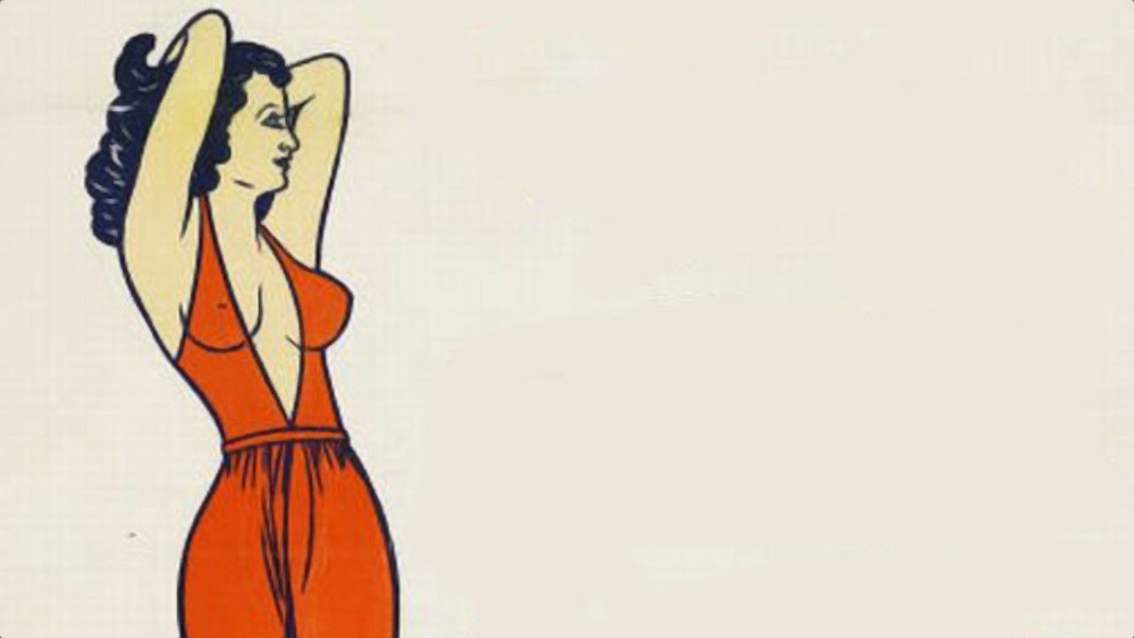 Secrets of a Model backdrop