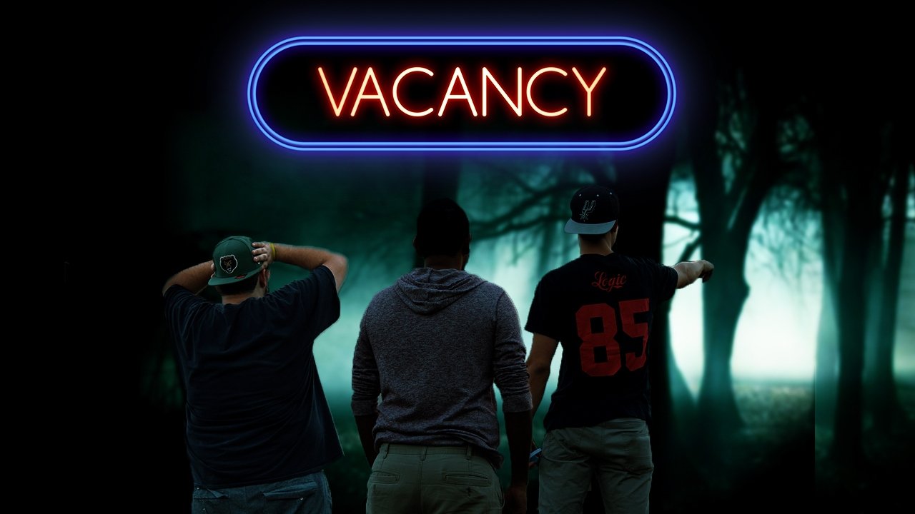 Vacancy backdrop