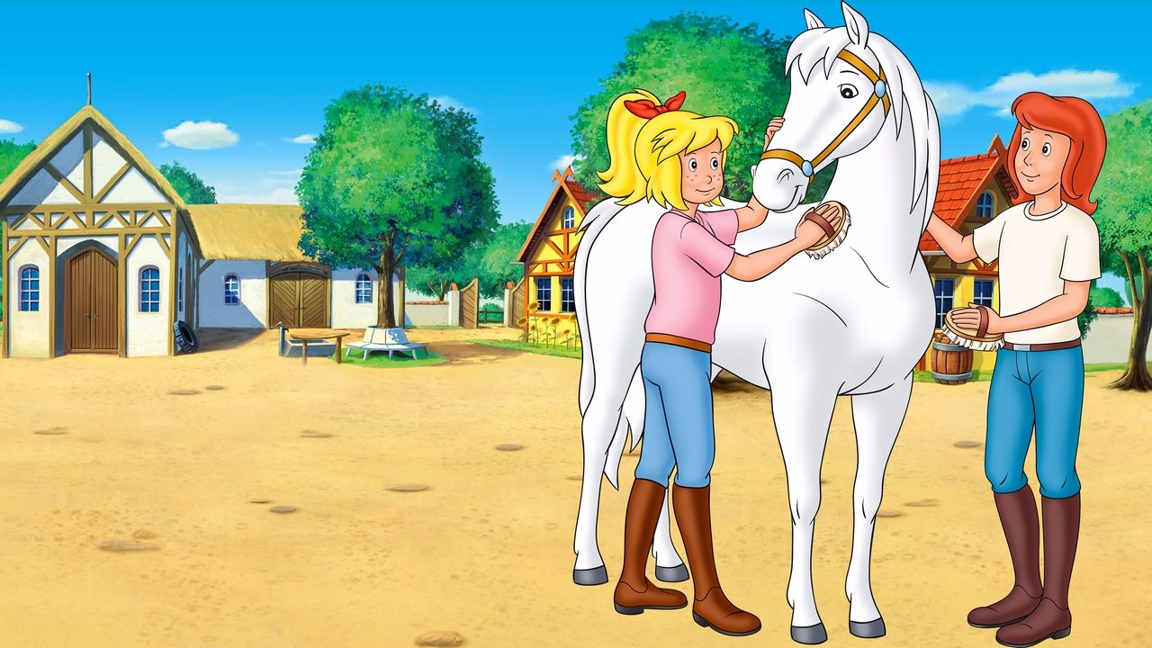 Bibi and Tina backdrop