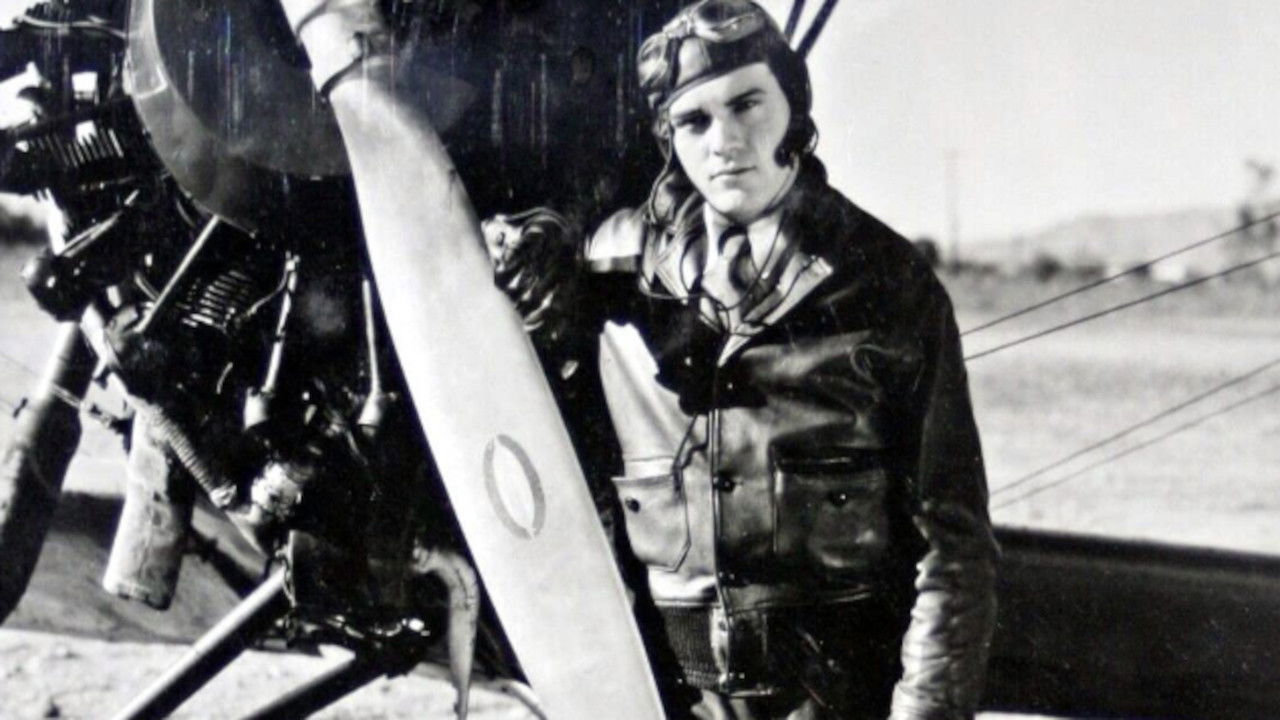 The Airmail Mystery backdrop