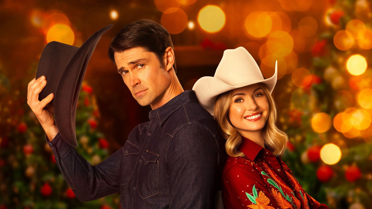Rodeo Christmas Romance backdrop