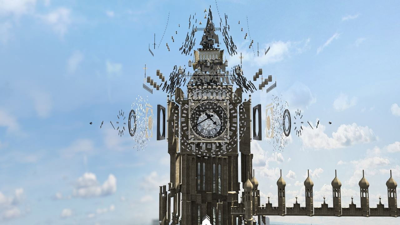 Blowing Up History backdrop