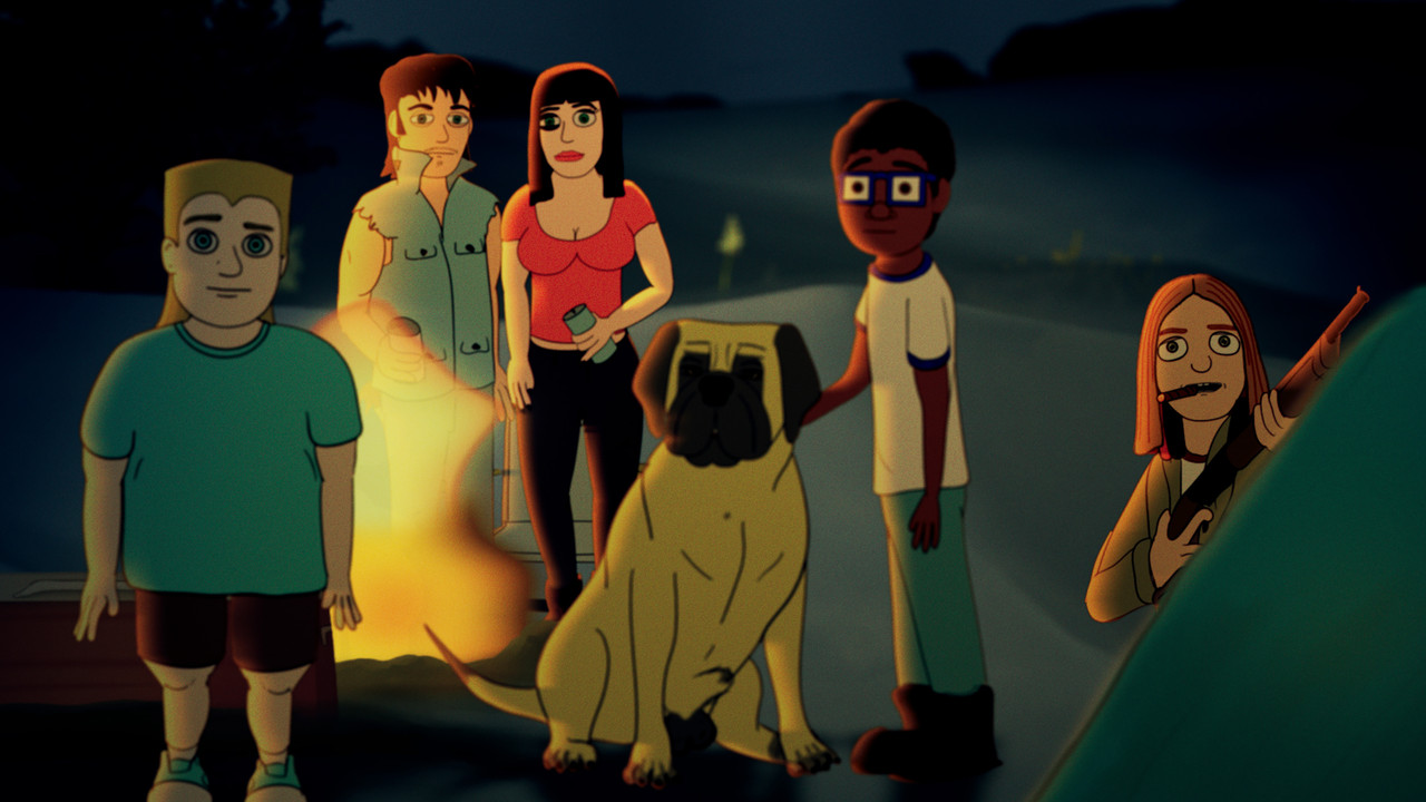 The Weird Kidz backdrop