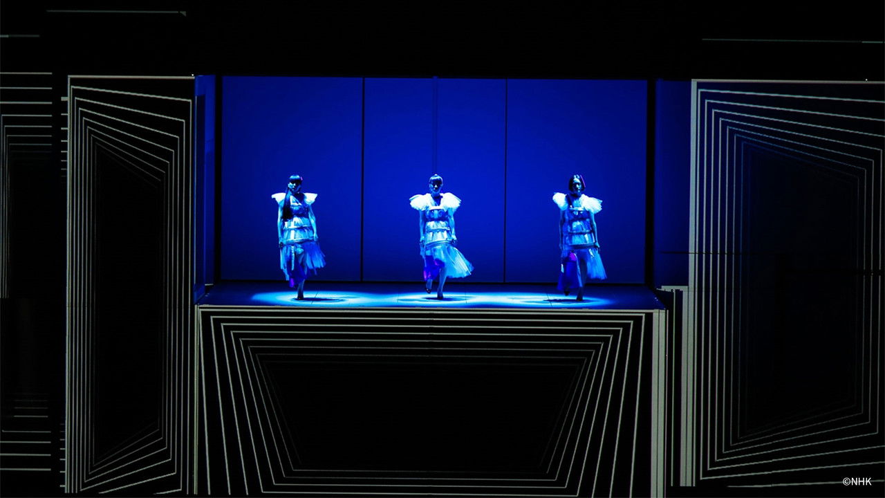 Perfume x TECHNOLOGY Presents: REFRAME backdrop