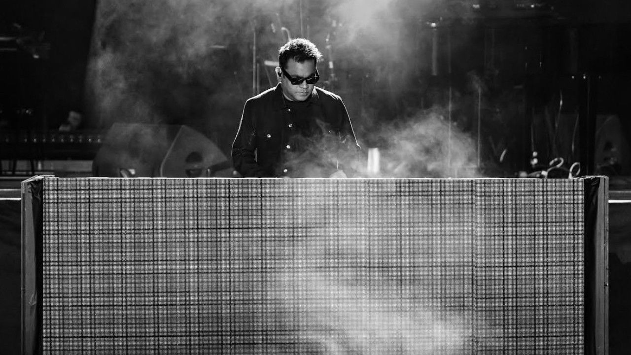 A.R. Rahman Live in Concert Expo 2020 Dubai backdrop