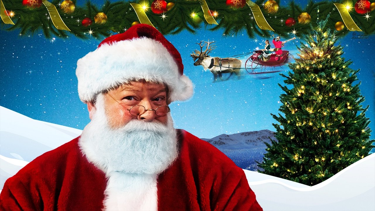 My Adventures with Santa backdrop