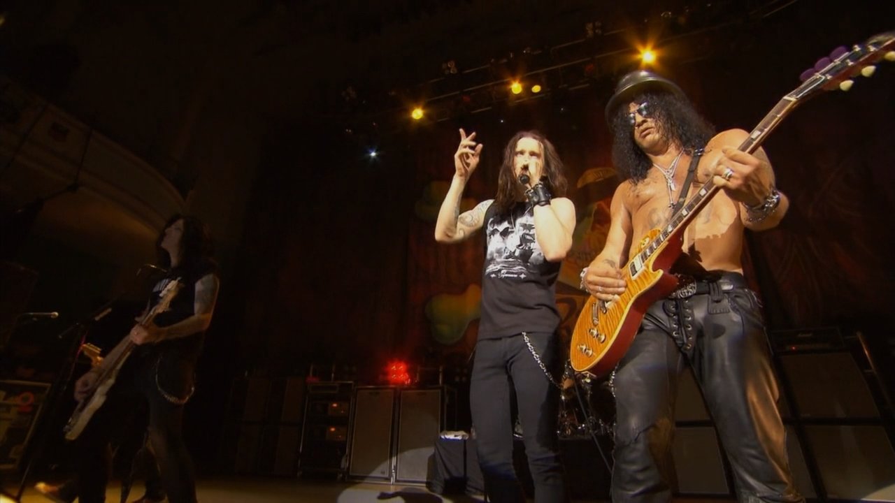Slash: Made in Stoke 24/7/11 backdrop