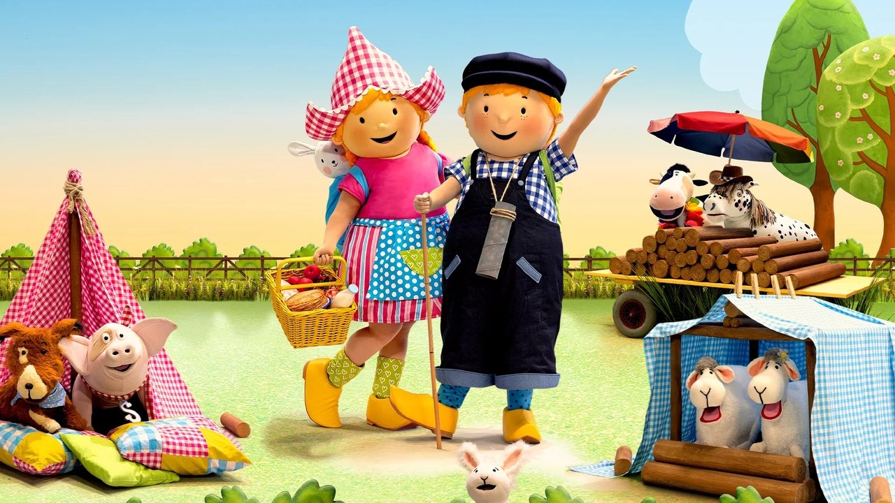 Fien & Teun gaan kamperen backdrop