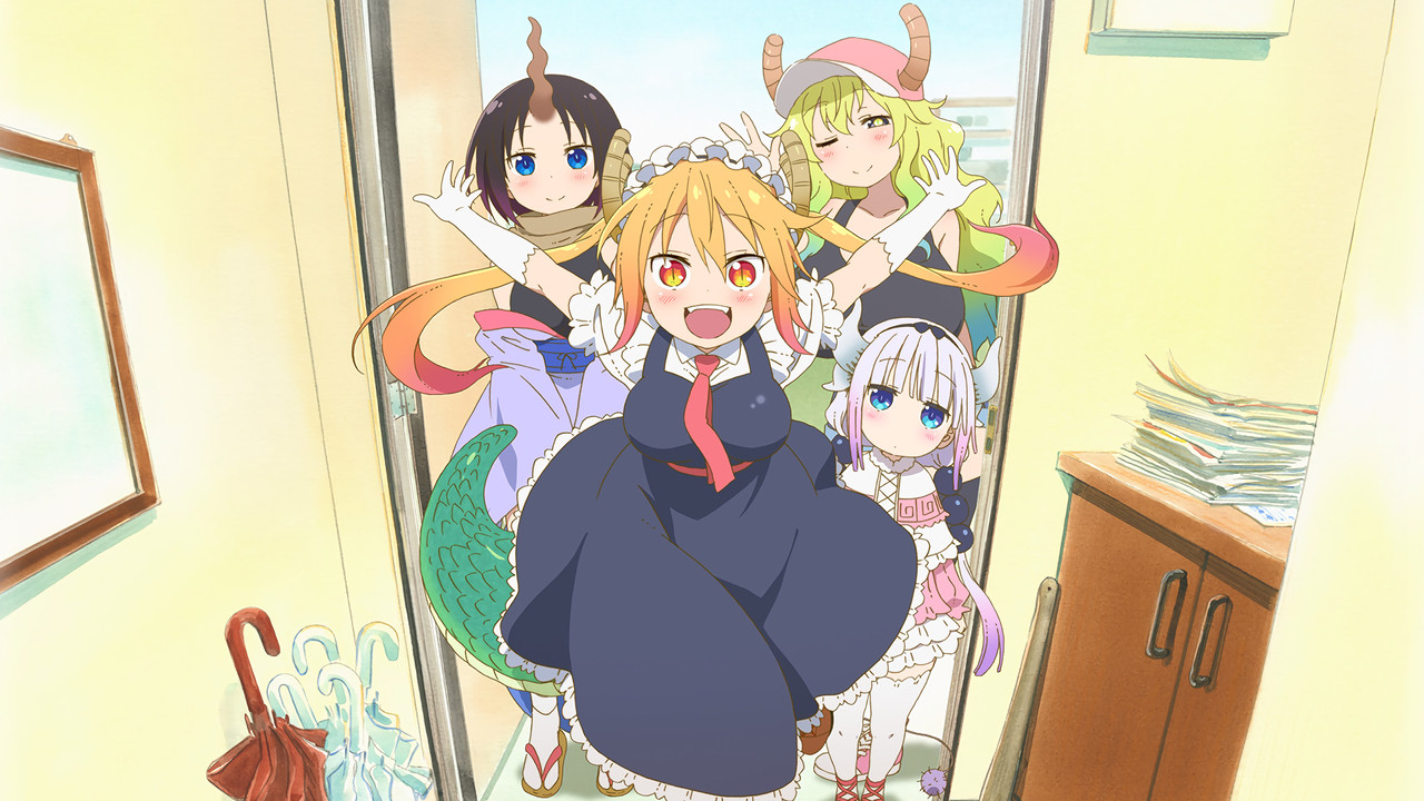 Miss Kobayashi's Dragon Maid backdrop