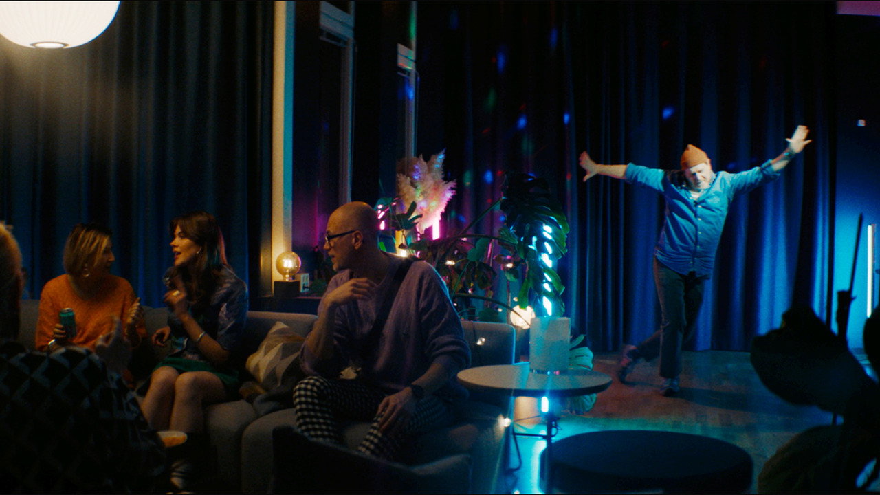 Dancing Sober backdrop