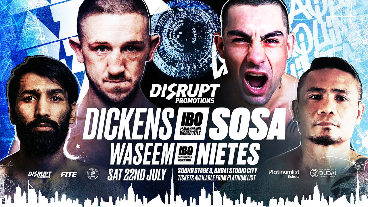 Jazza Dickens vs. Hector Andres Sosa backdrop