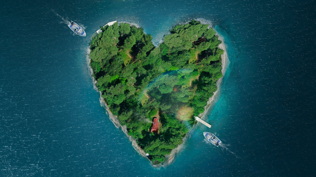 Alene sammen backdrop