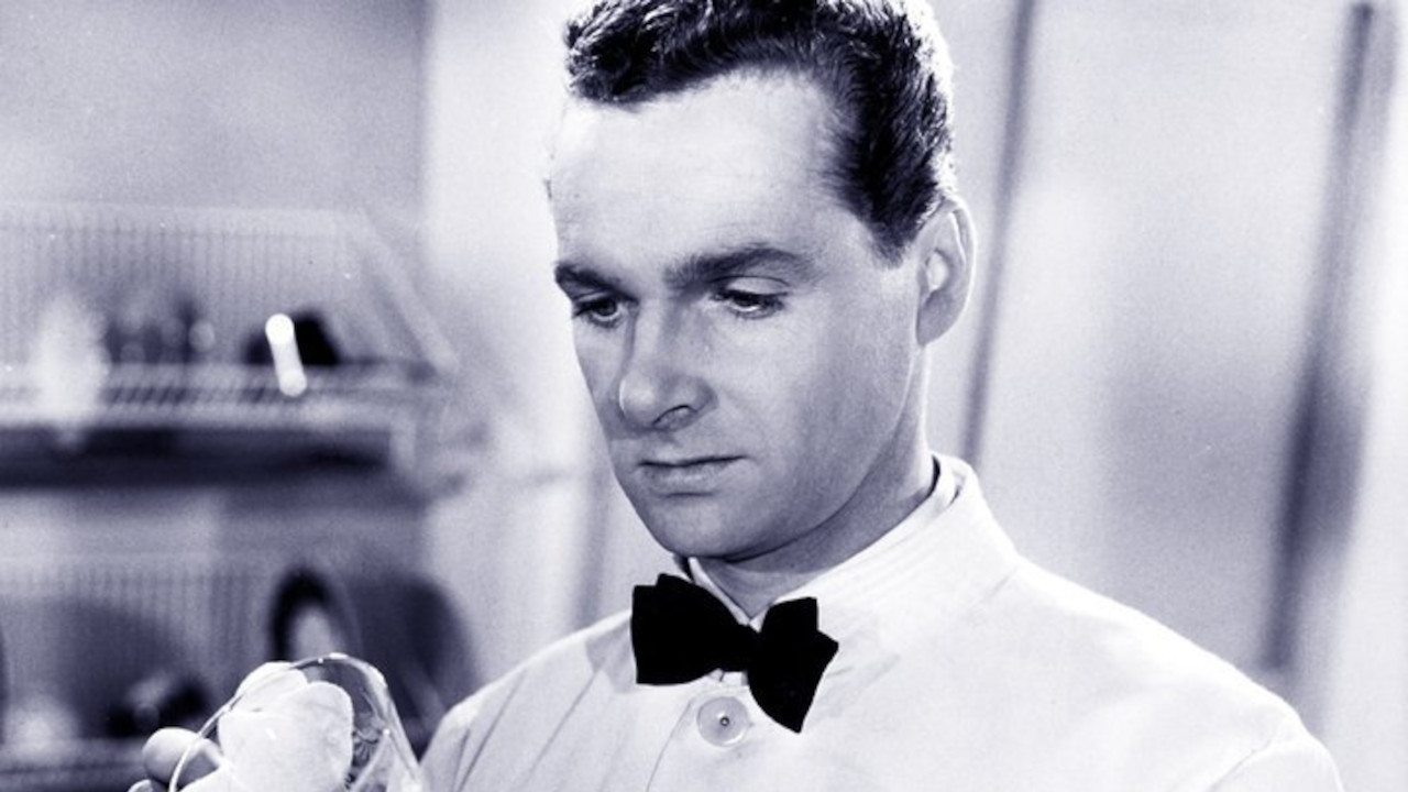 En karl i köket backdrop