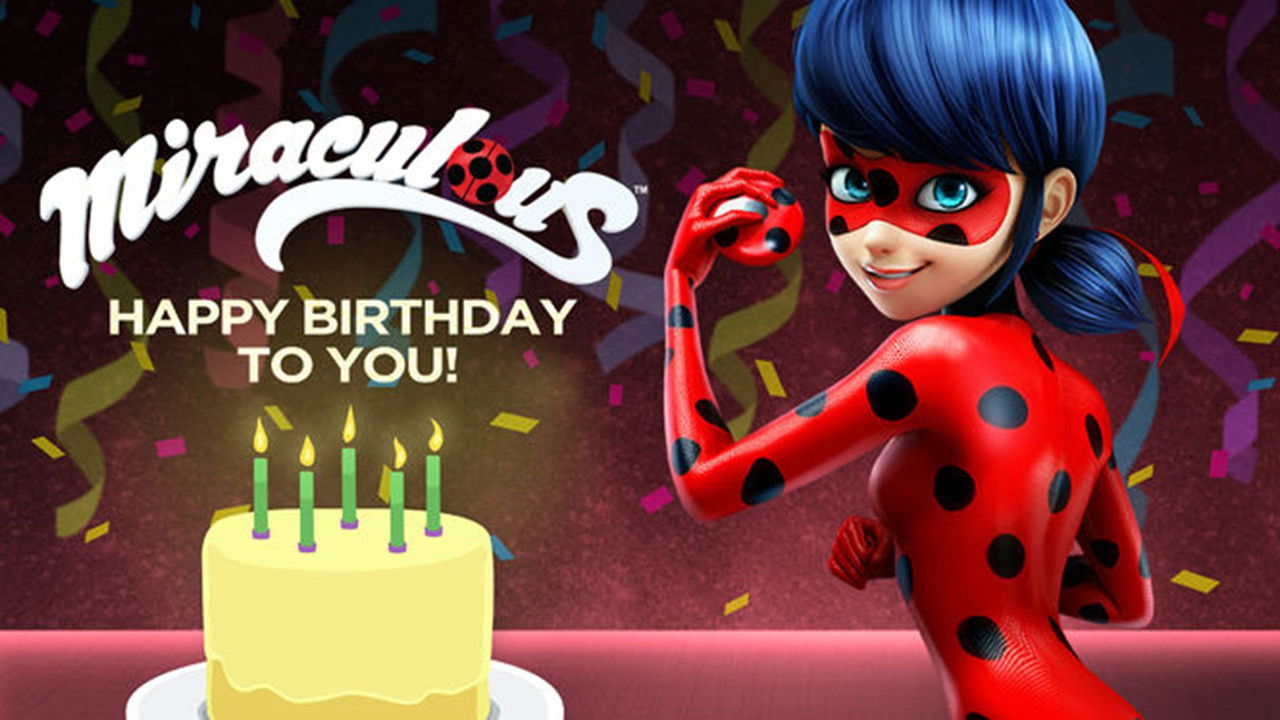 Miraculous - Happy Birthday to You! backdrop