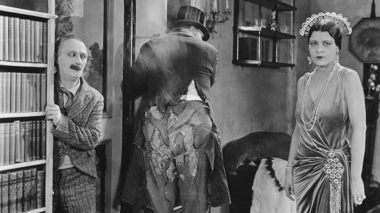 Pitfalls of a Big City backdrop