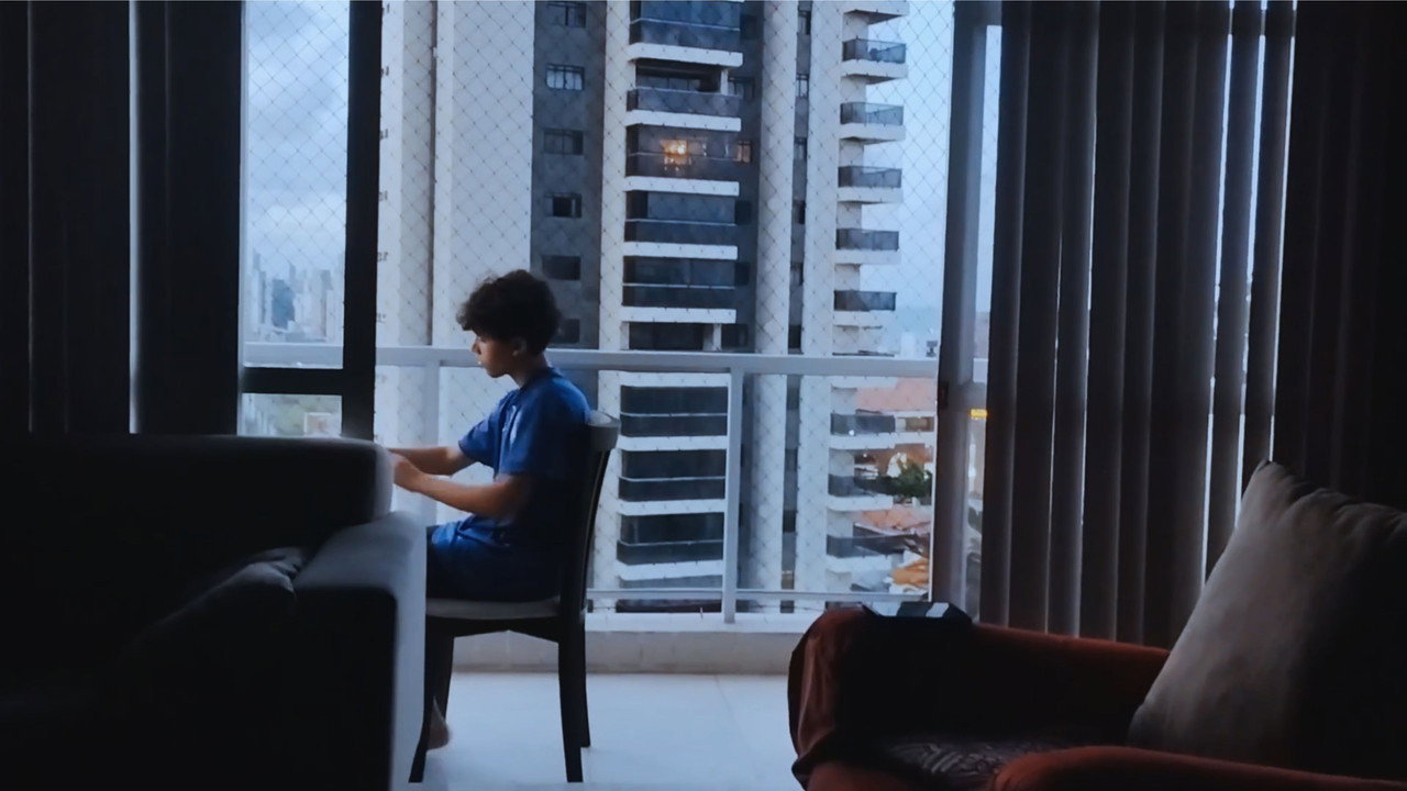 Um pequeno poeta backdrop