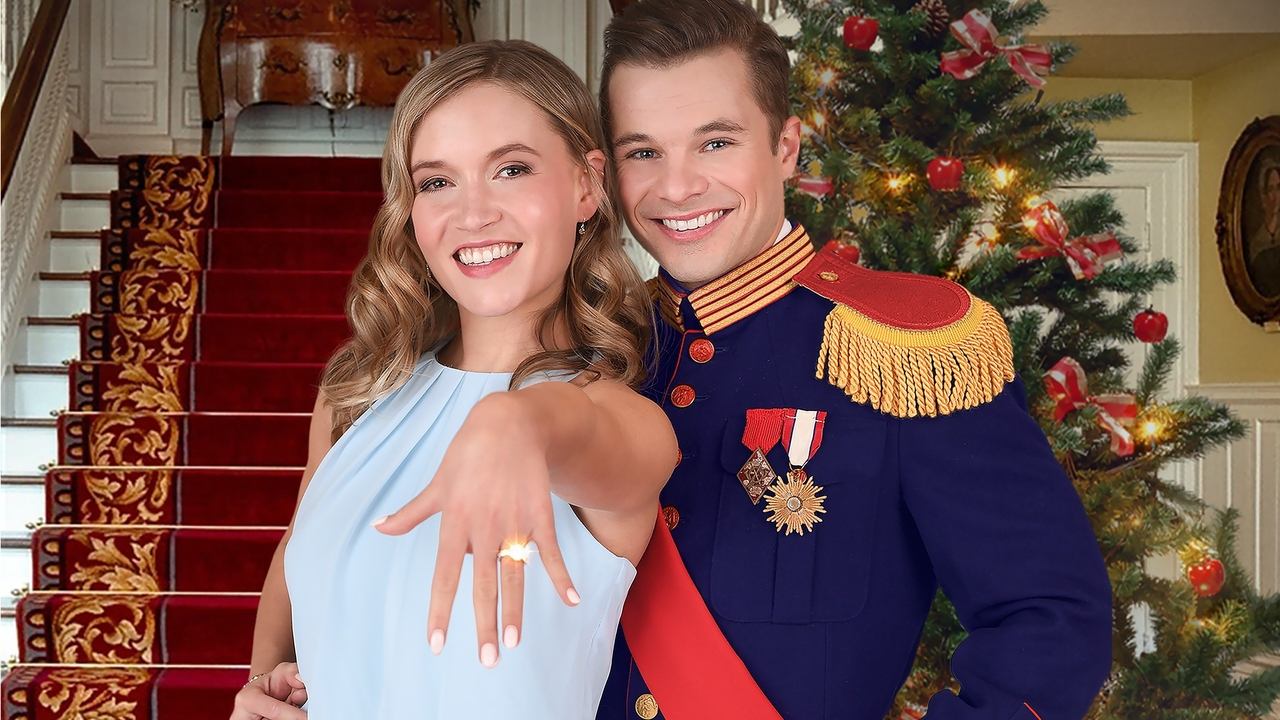 A Royal Christmas Engagement backdrop