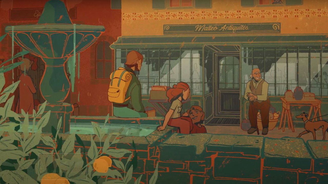 The Return of the Waves backdrop