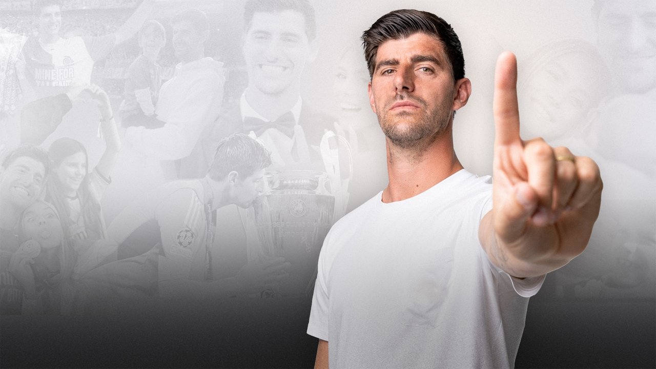Courtois, the Return of the Number 1 backdrop