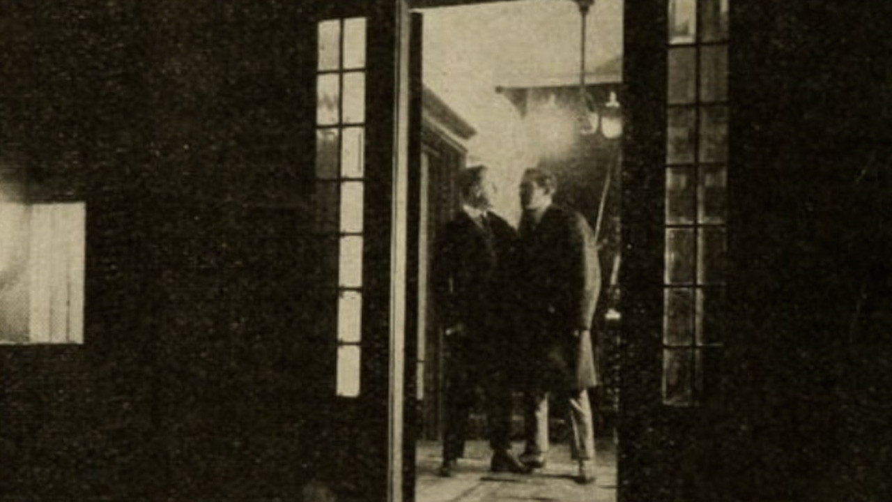 The House of Fear backdrop