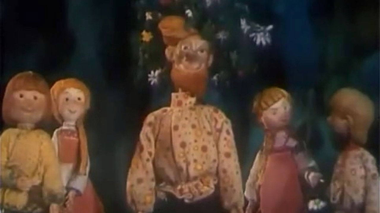 On Ivan Kupala backdrop