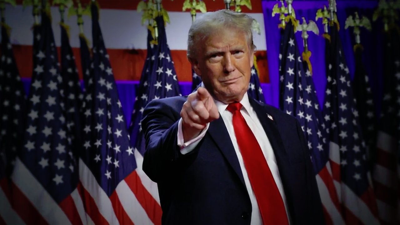 Trump's Comeback backdrop