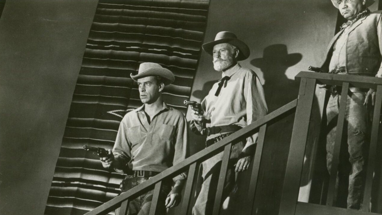 Plunderers of Painted Flats backdrop