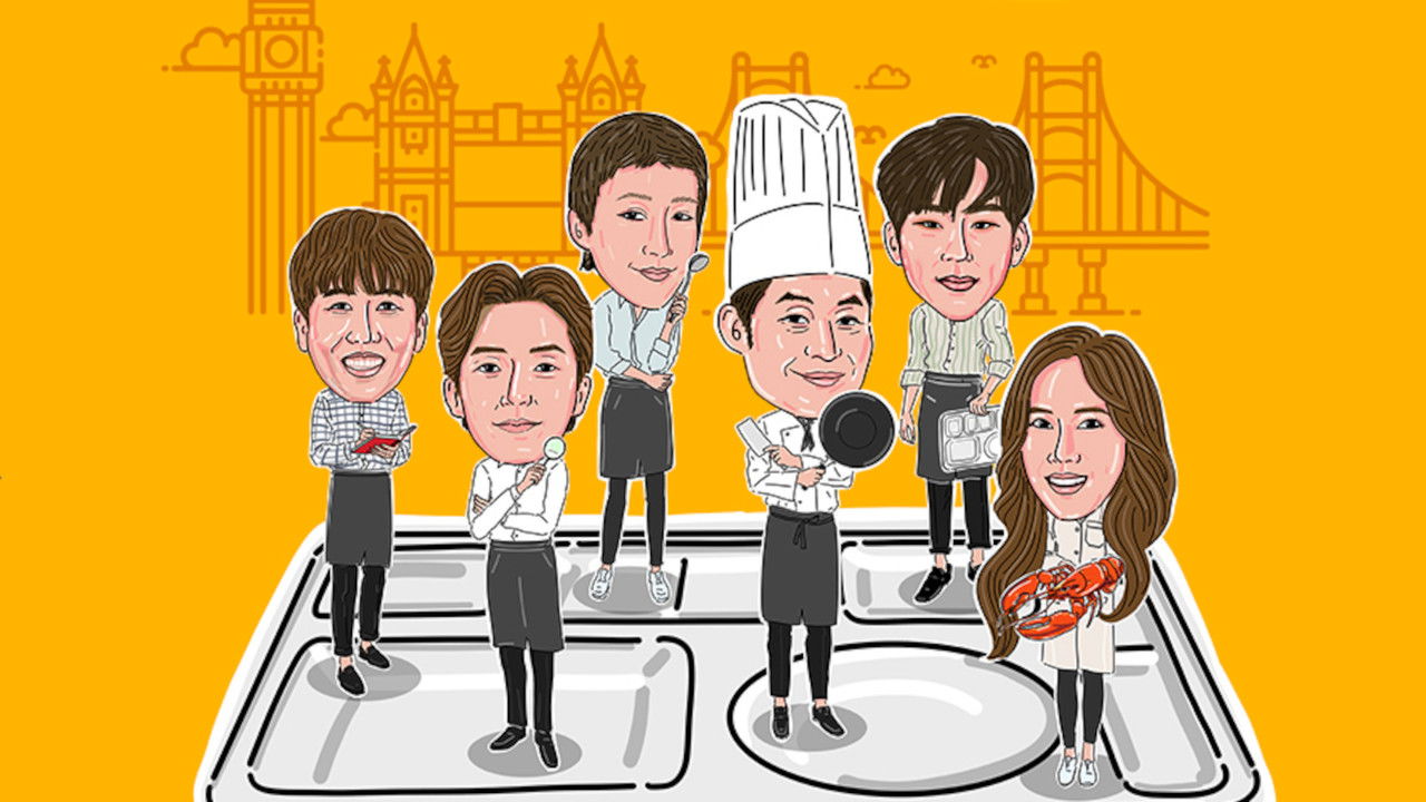 Korean Lunch Tray backdrop