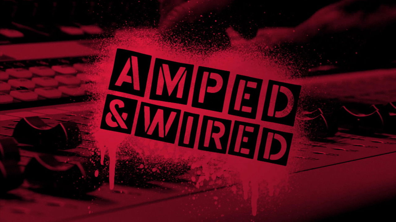 Amped & Wired backdrop