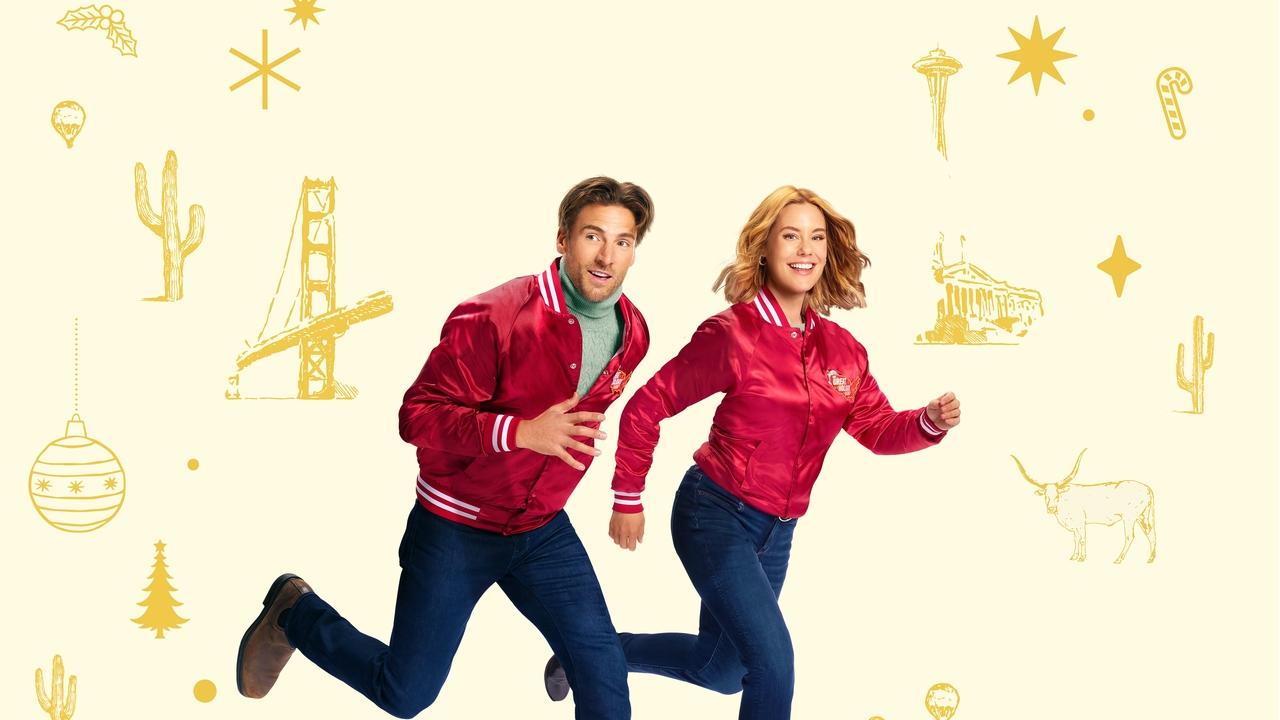 Jingle Bell Run backdrop