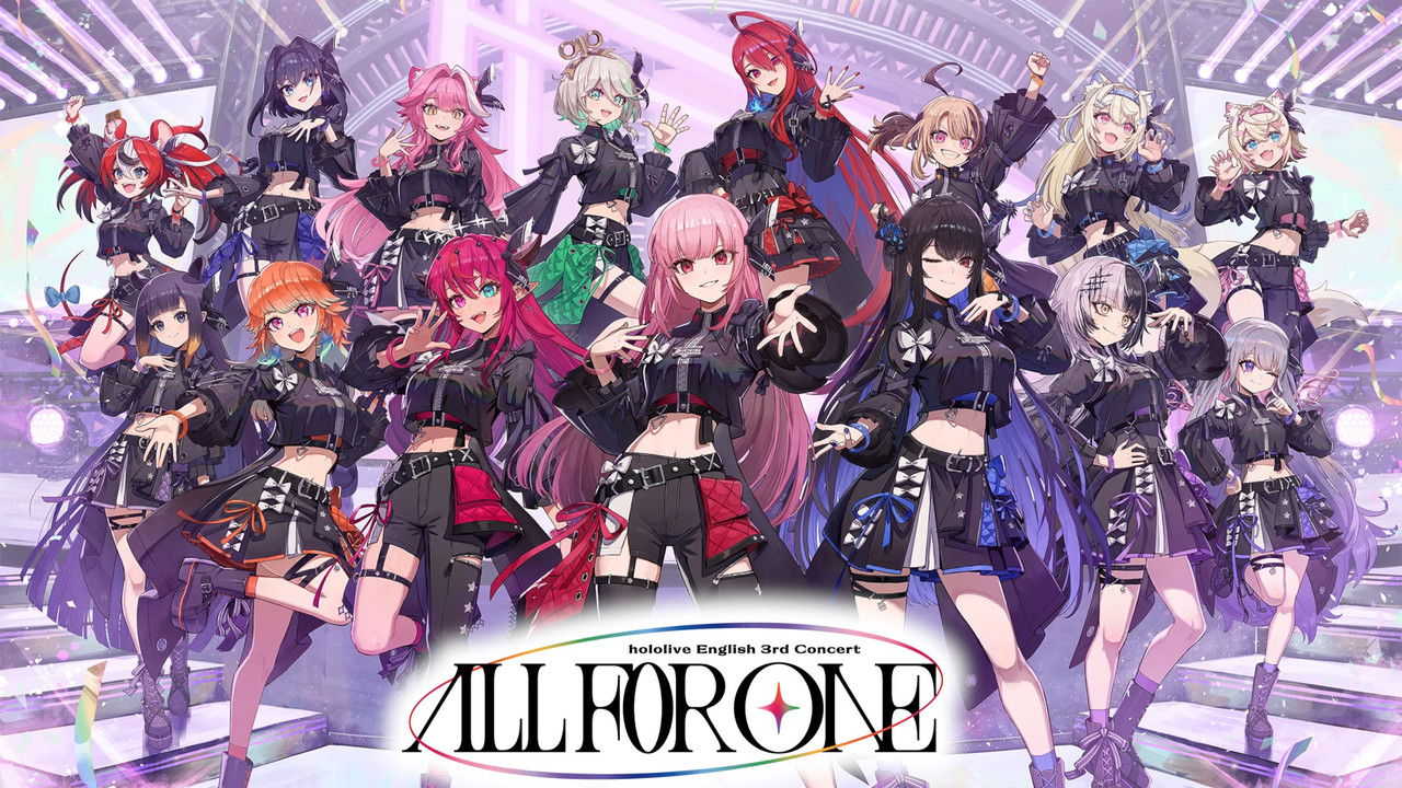 hololive English 3rd Concert -All for One- Day 2 backdrop