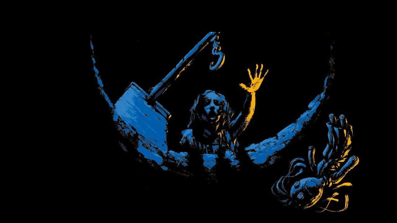 Colour from the Dark backdrop