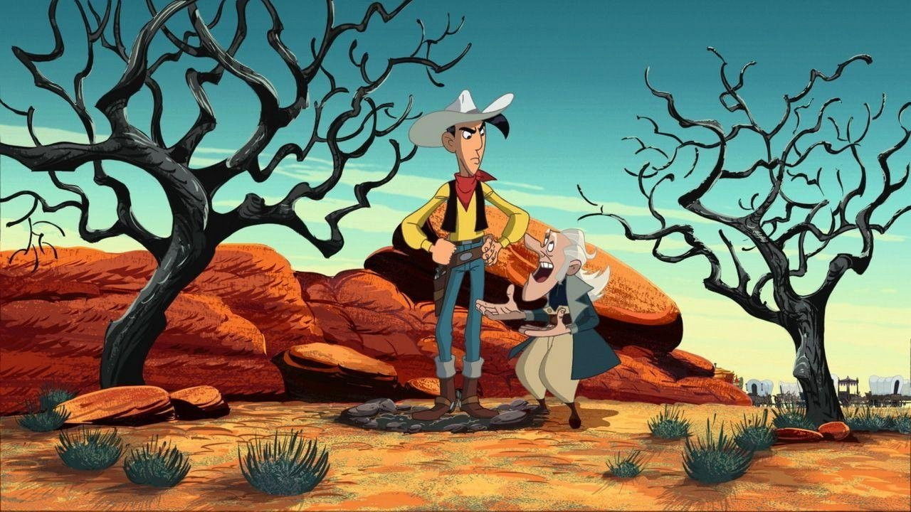 Kauda Boy (Lucky Luke) backdrop