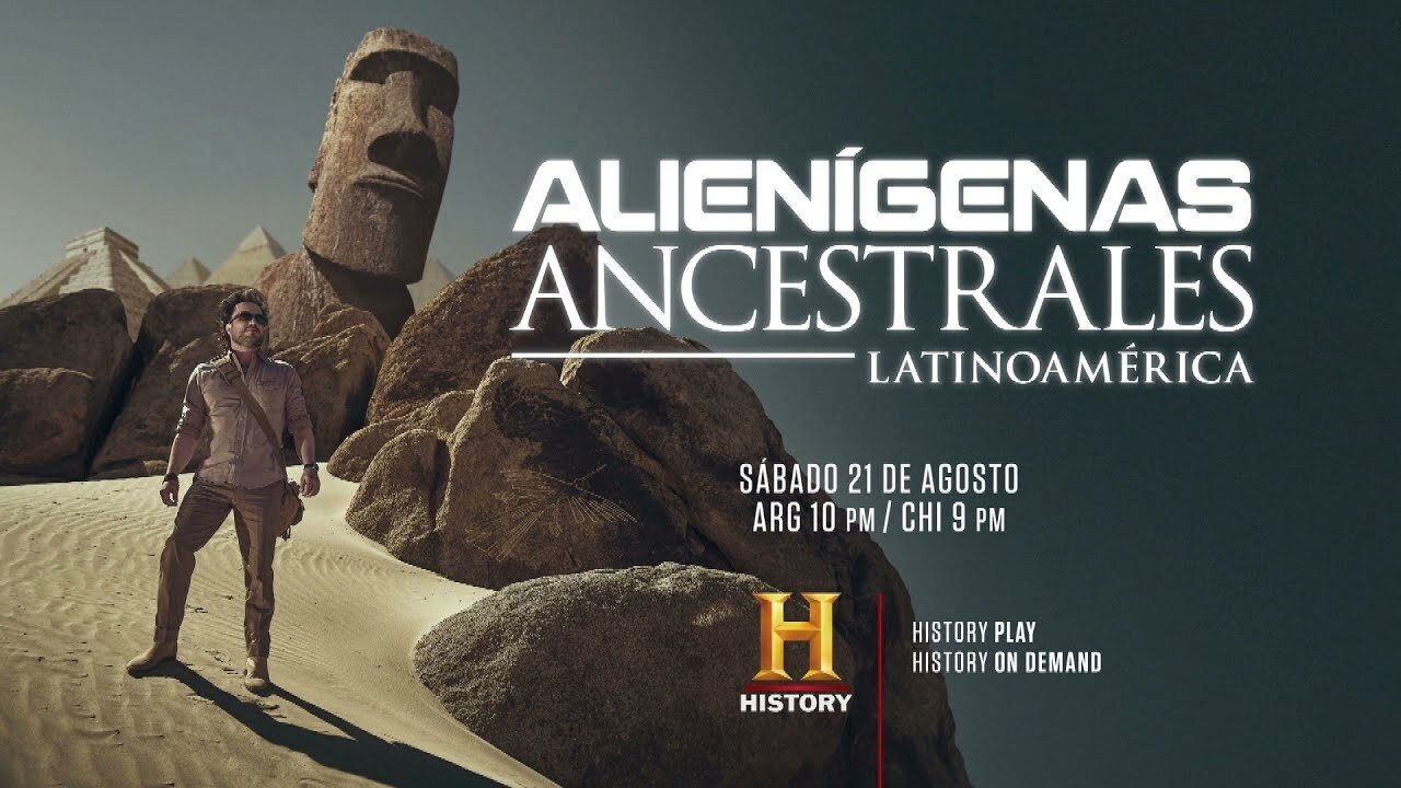 Alienígenas Ancestrales Latinoamérica backdrop