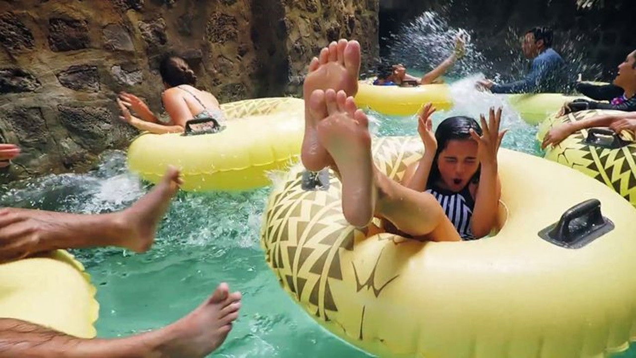 Stuck In The Waterpark backdrop