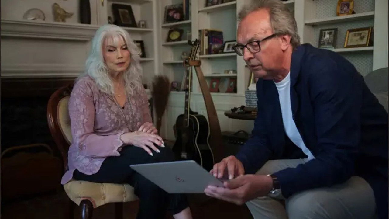 Nanci Griffith: From a Distance backdrop