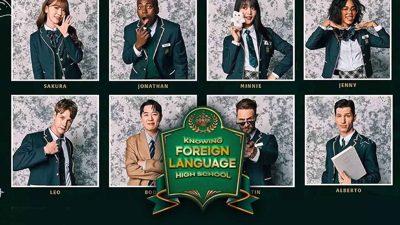 Knowing Foreign Language High School backdrop