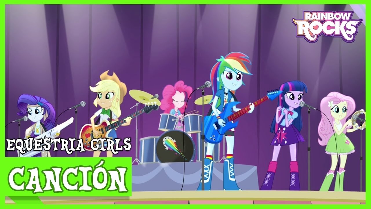 A Bailar: MLP Equestria Girls backdrop