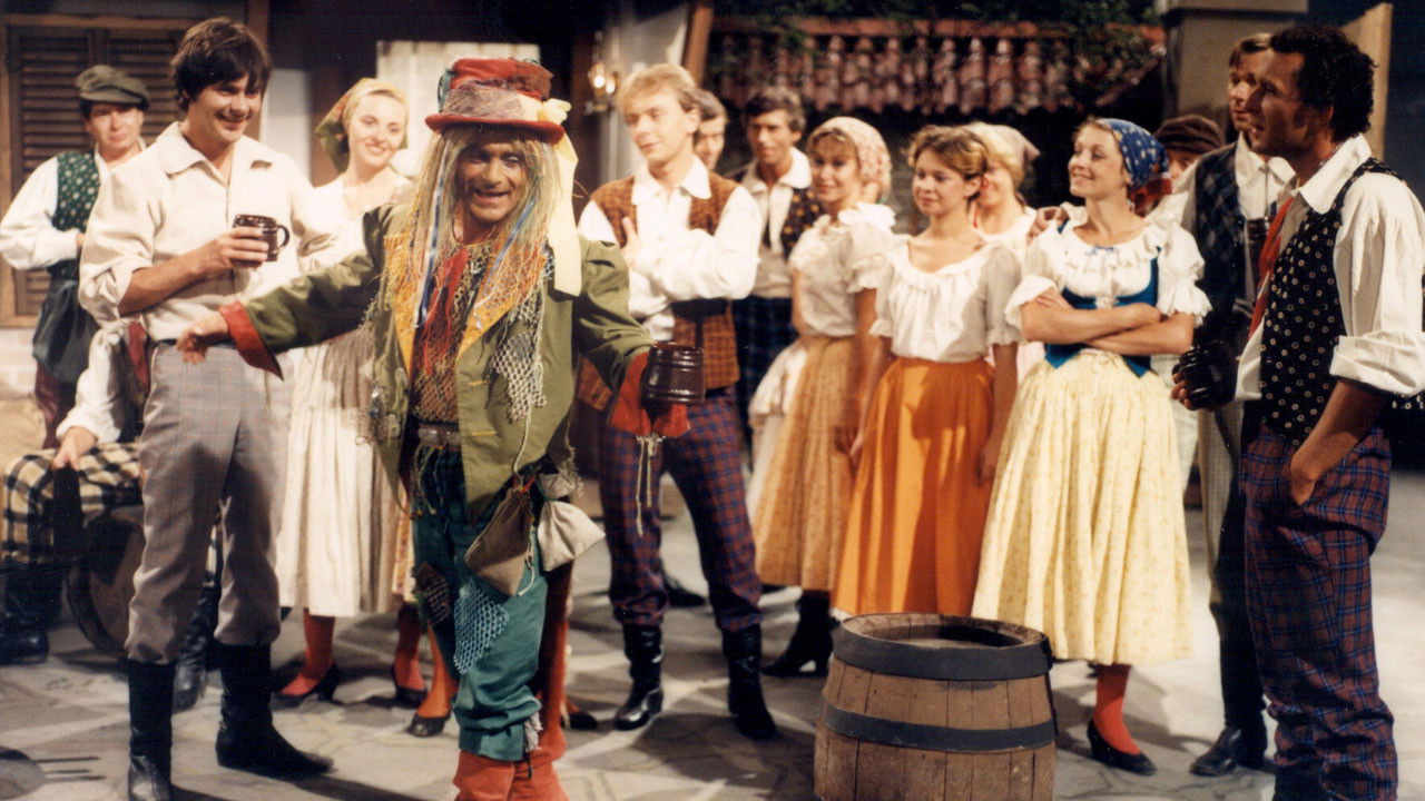 Vodník v pivovaře backdrop