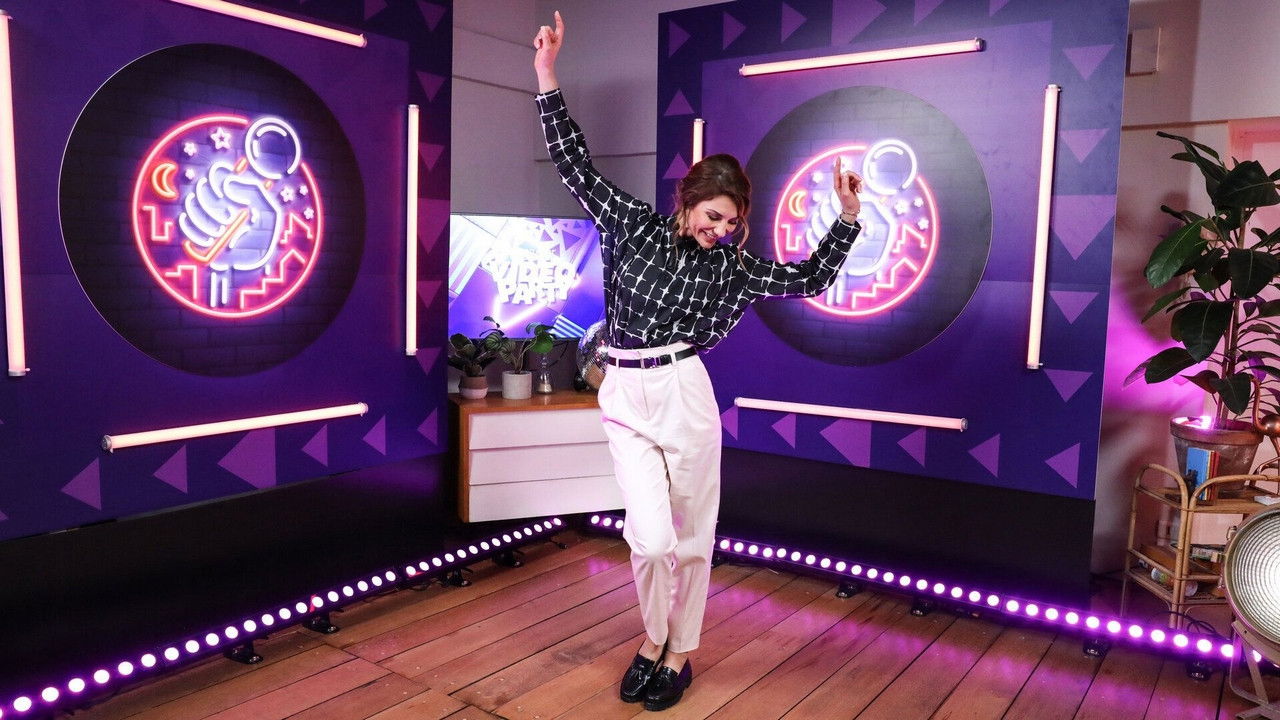 La grande vidéo party backdrop