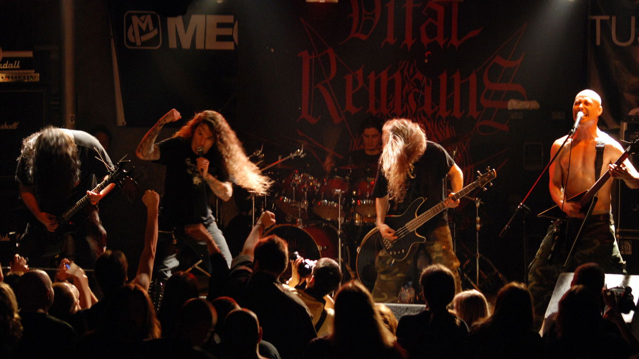 Vital Remains: Evil Death Live backdrop