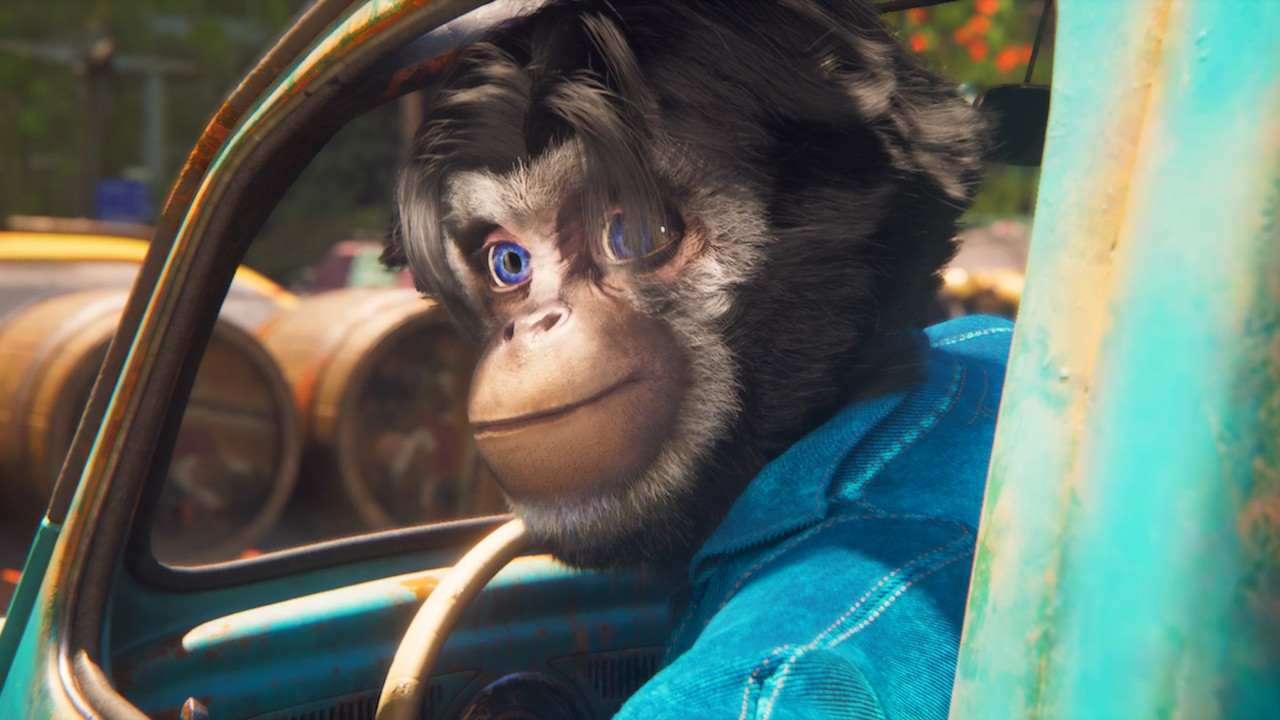 Jungle Race backdrop