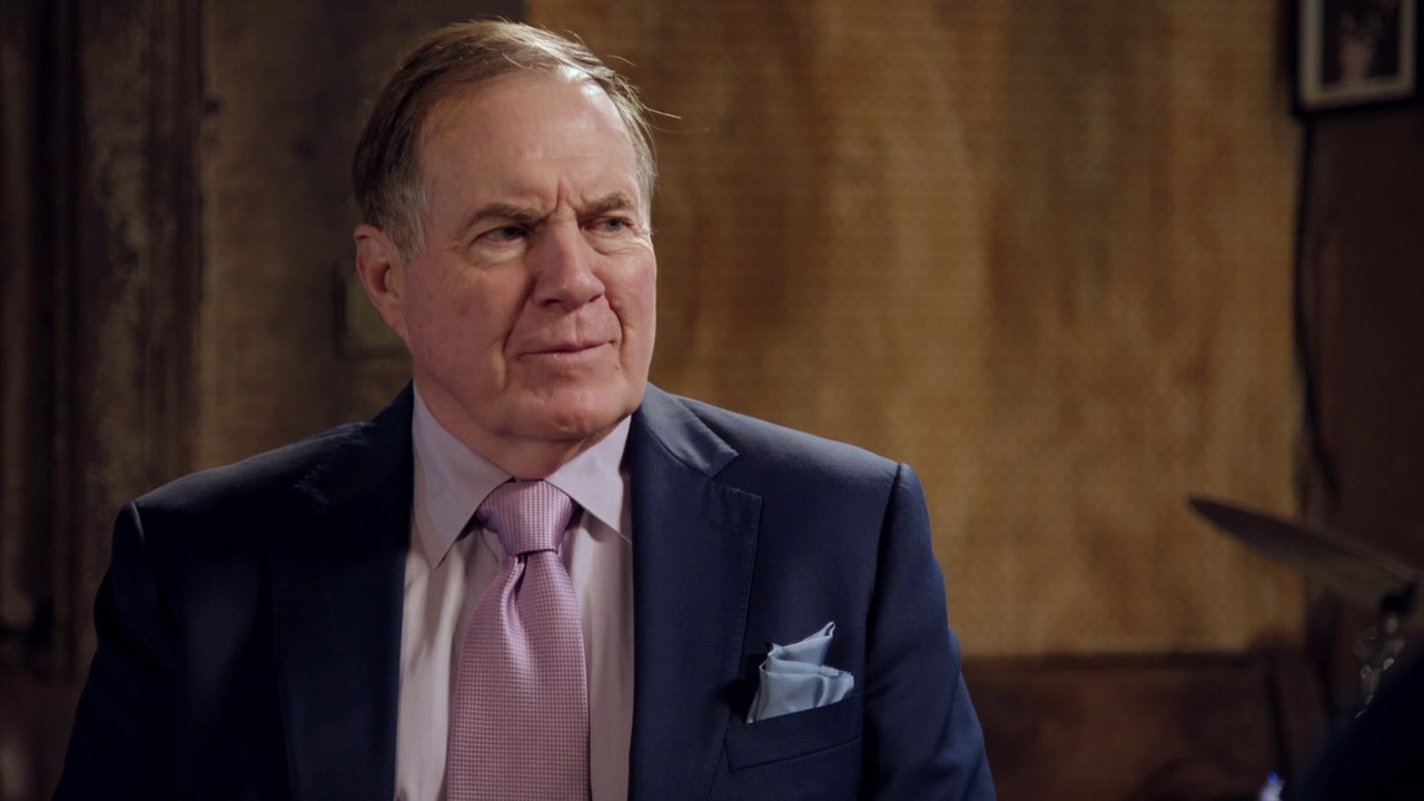 The Madden Cruiser Tour: A Bayou Adventure with Bill Belichick backdrop